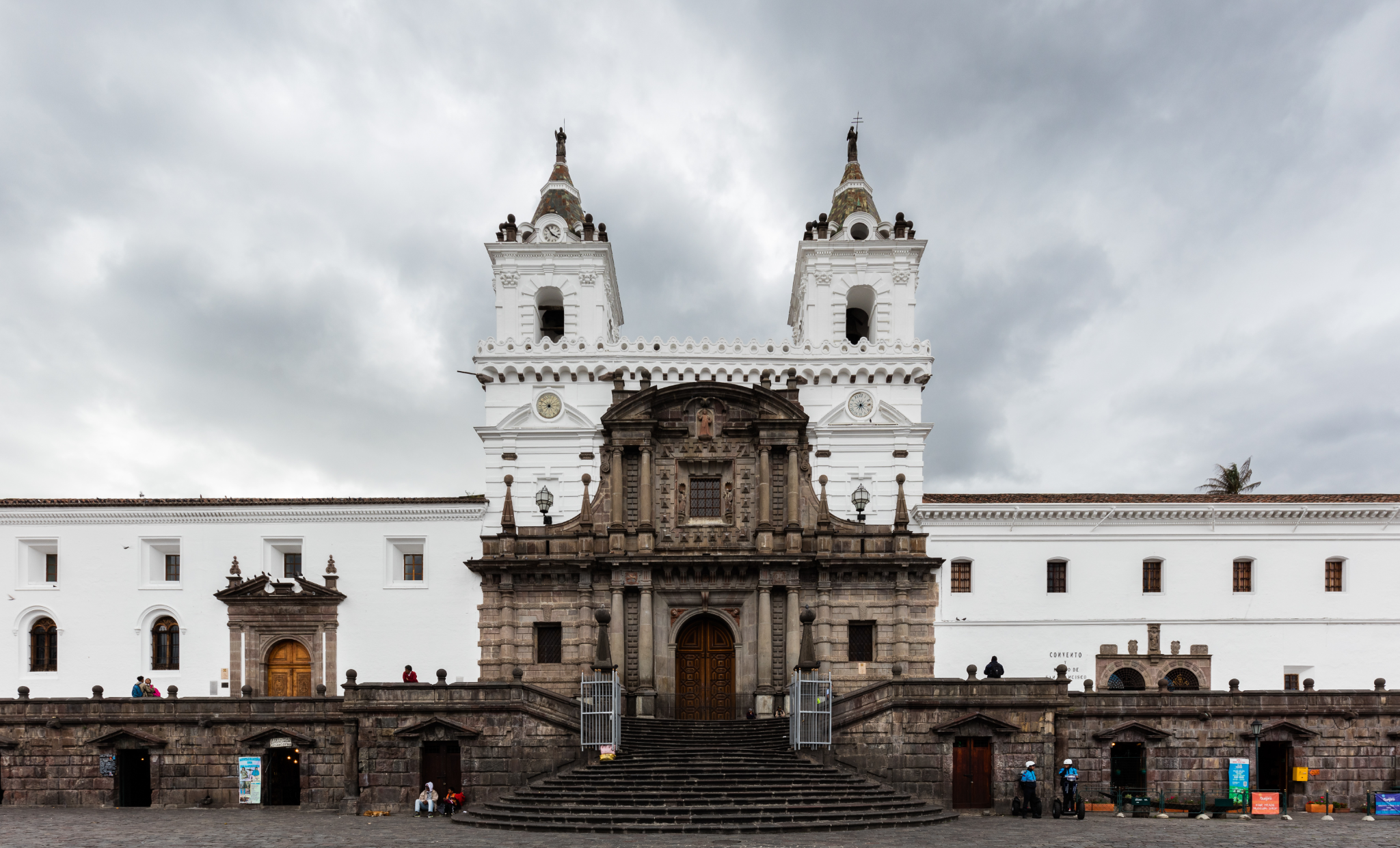 Iglesia de San Francisco en el Centro Histórico de Quito